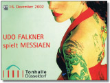 Poster des Konzertes vom 16. Dezember 2002